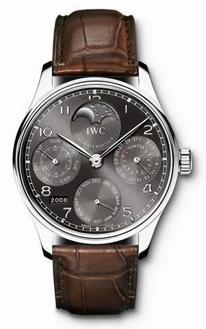 IWC Portuguese Perpetual Calendar 5022 White Gold / Ardoise IW5022-18 (5022-18, IW502218)